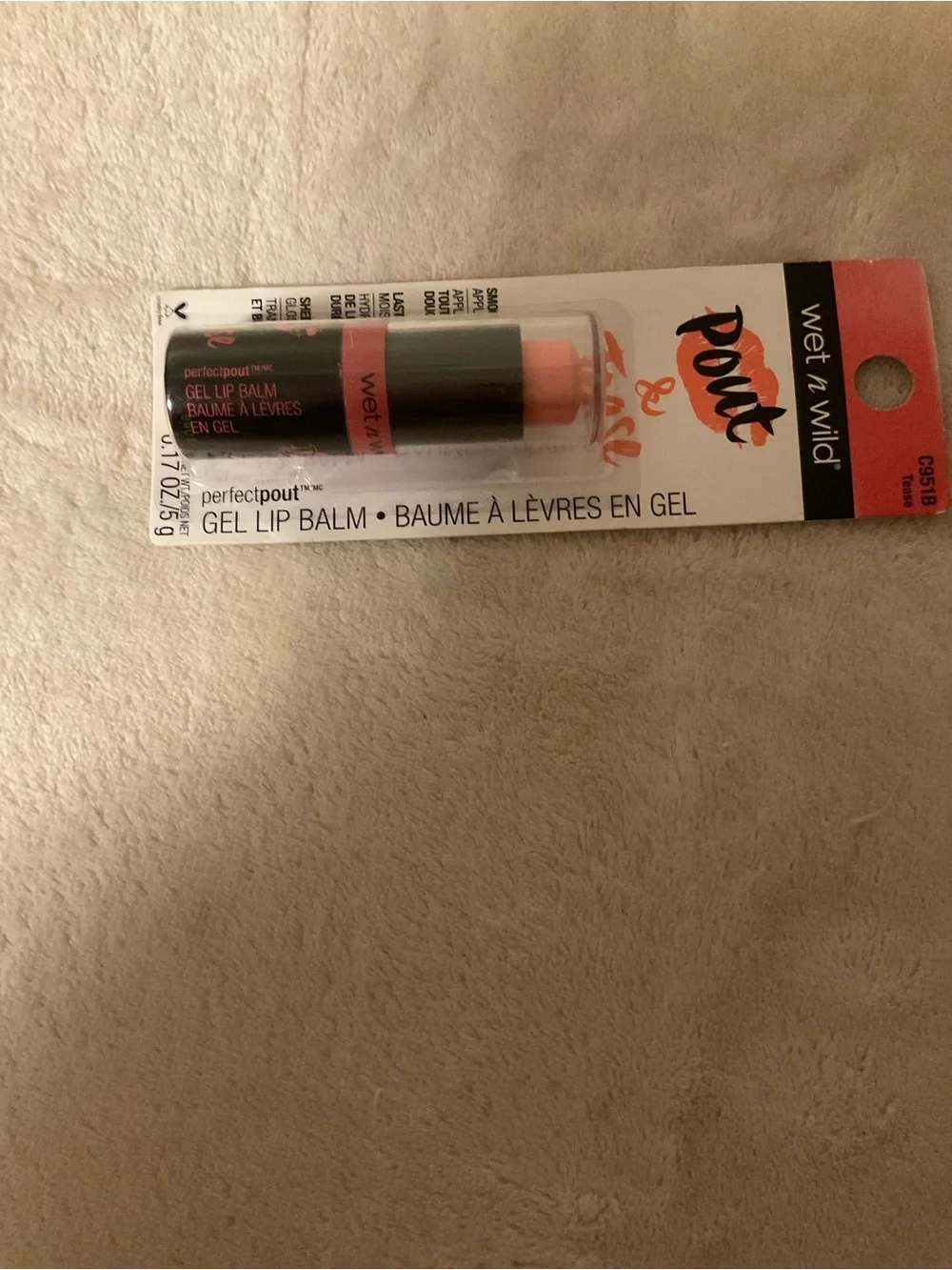 wet n wild Pout Gel Lip Balm - Soft Coral Pink